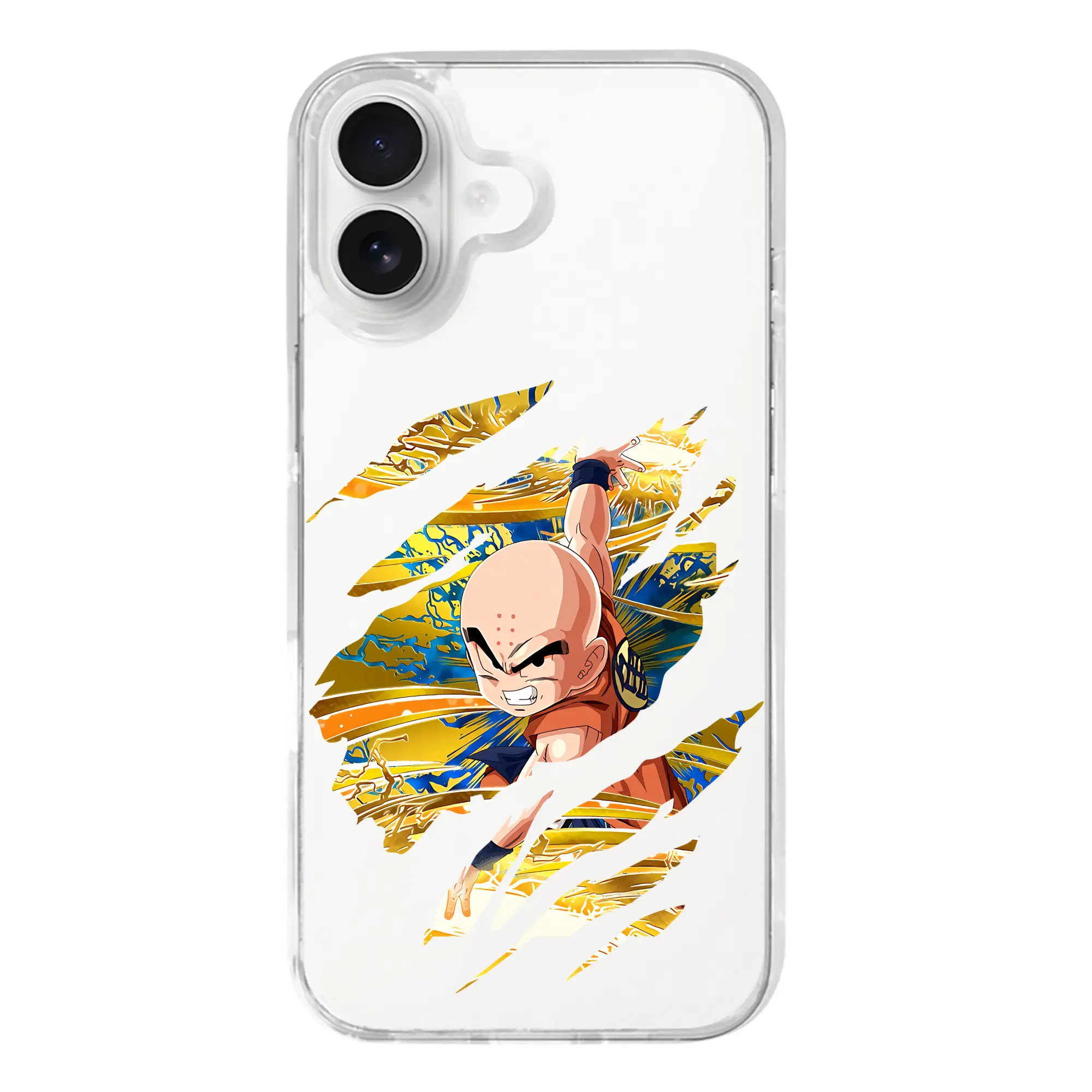ドラゴンボール グッズクリリン - iPhone 17シリーズ 透明スマホケース – 薄型・耐衝撃・精密フィット保護カバー